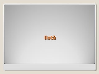 list? 