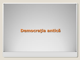 Democra?ia antic? 