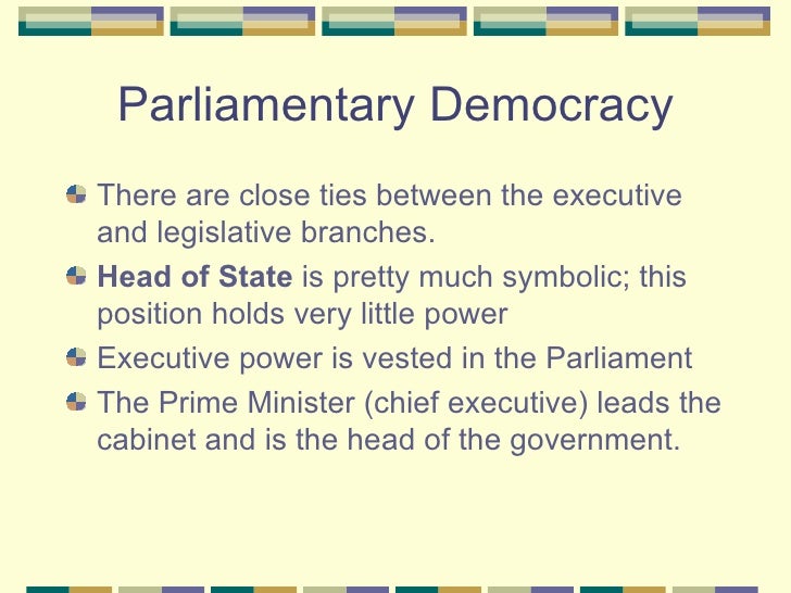 Parliamentary Form Of Government Ppt Download