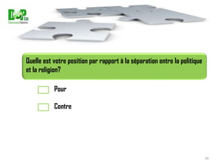  Ministreséquité5Projet de sociétéEquité entre régions