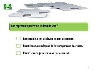  Niveau d’instruction