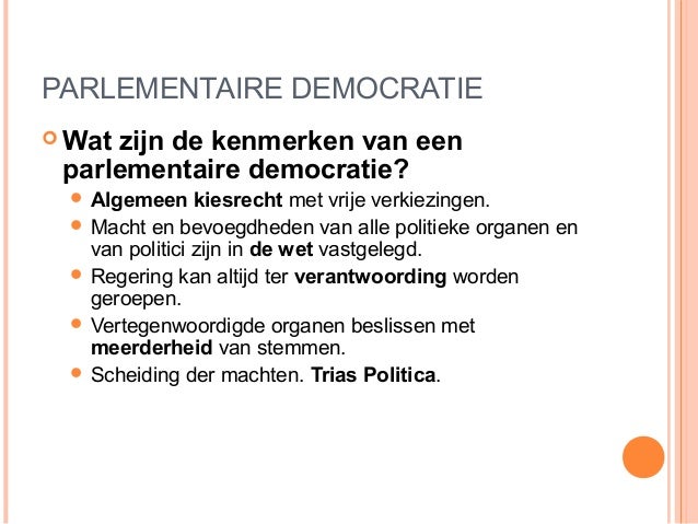 Democratie, rechtsstaat en dictatuur