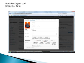 Nova Postagem com
Imagem / Foto
 