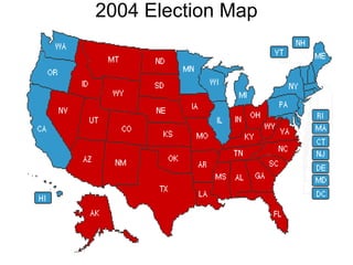2004 Election Map
 