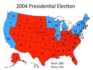 2004 Election Map
 