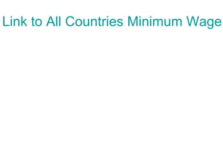 Link to All Countries Minimum Wage
 