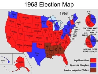 1968 Election Map
 