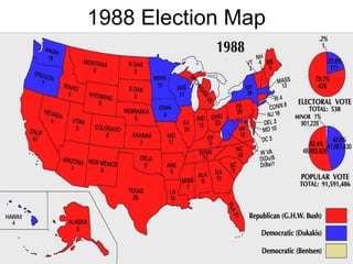 1988 Election Map
 