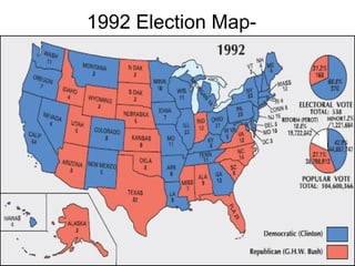 1992 Election Map-
 