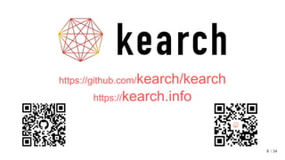 / 348
https://github.com/kearch/kearch
https://kearch.info
 