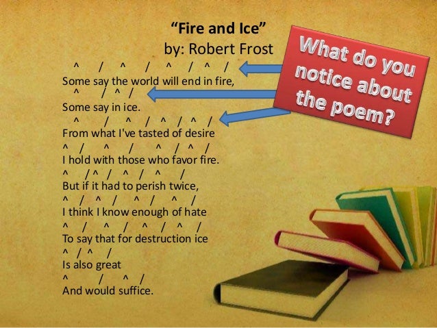 Fire And Ice By Robert Frost