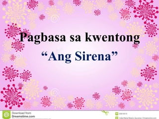Pagbasa sa kwentong
“Ang Բ”
 