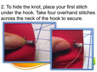 SEWING HOOK AND EYE