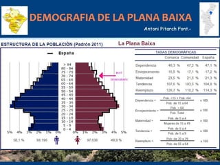 Demografia de La Plana Baixa 
