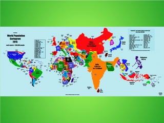Resulta que el 5% de la població mundial
viu en la zona de color roig...i un altre 5% en
les zones de color blau… sorprenent, no?
 