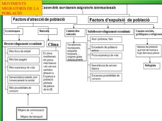 País Valencià
MOVIMENTS
NATURALS DE LA
POBLACIÓ
 