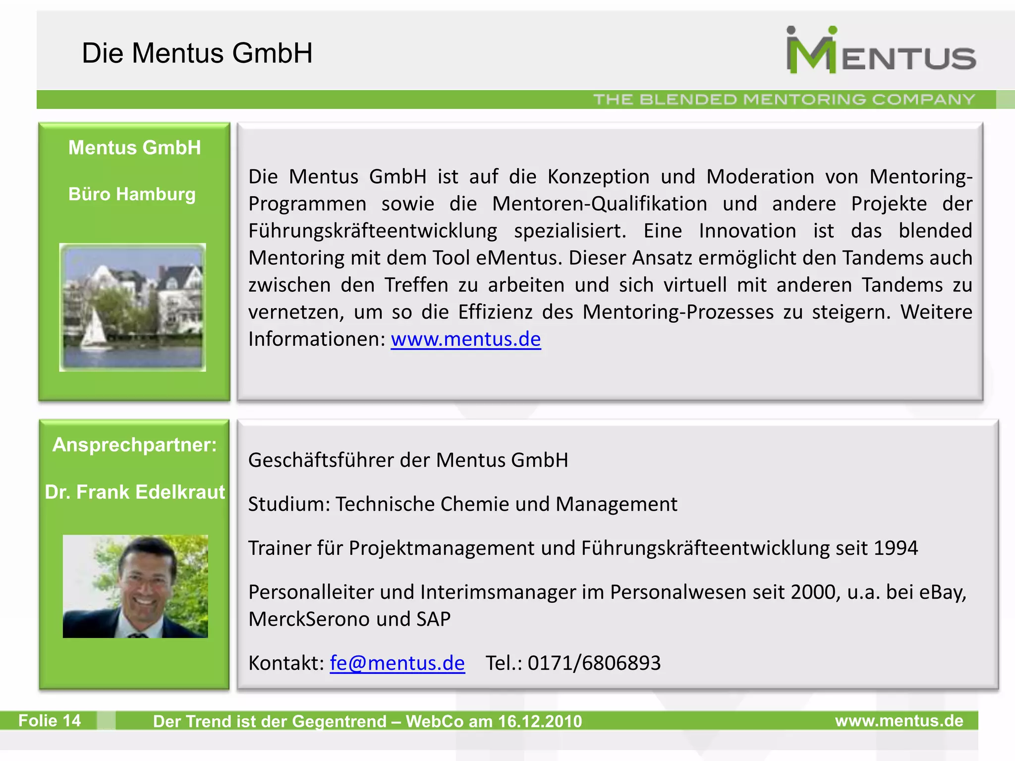  Nachhaltige Strukturen implementieren