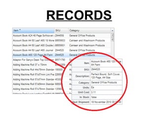 RECORDS
 