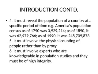 Comprehensive Overview of Demography: Population Studies and Data ...
