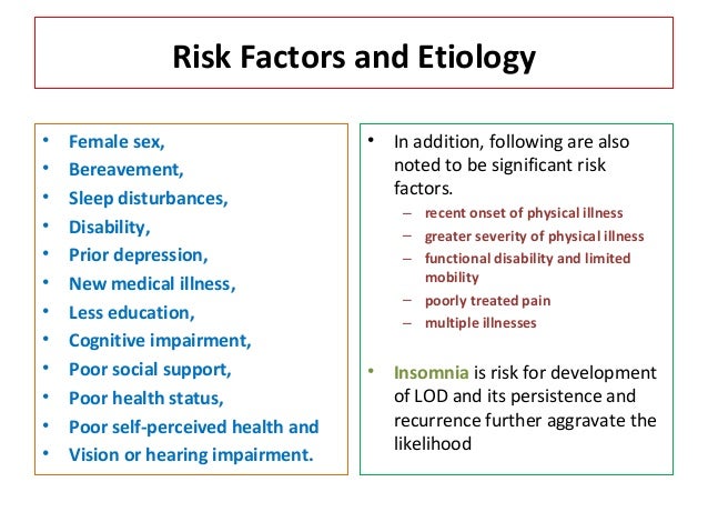 Demography And Epidemiology Of Psychiatric Disorders In Elderly