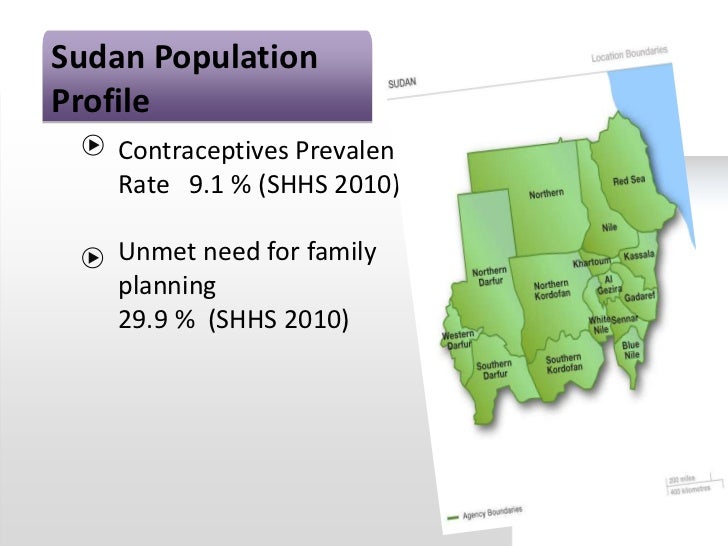 Demography and population of sudan