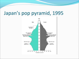 Japan’s pop pyramid, 1995
 