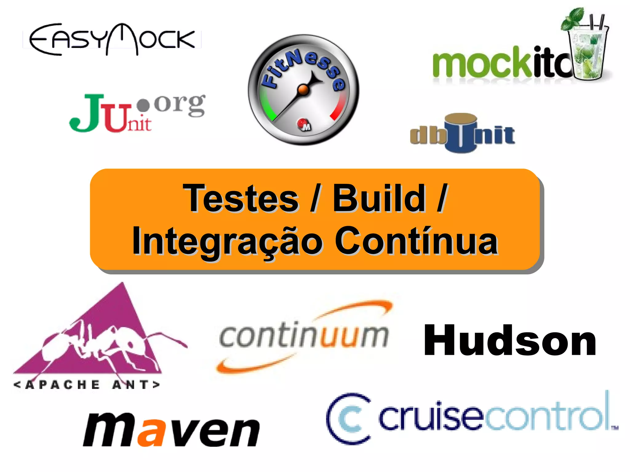 Testes / Build / Integração Contínua Hudson 