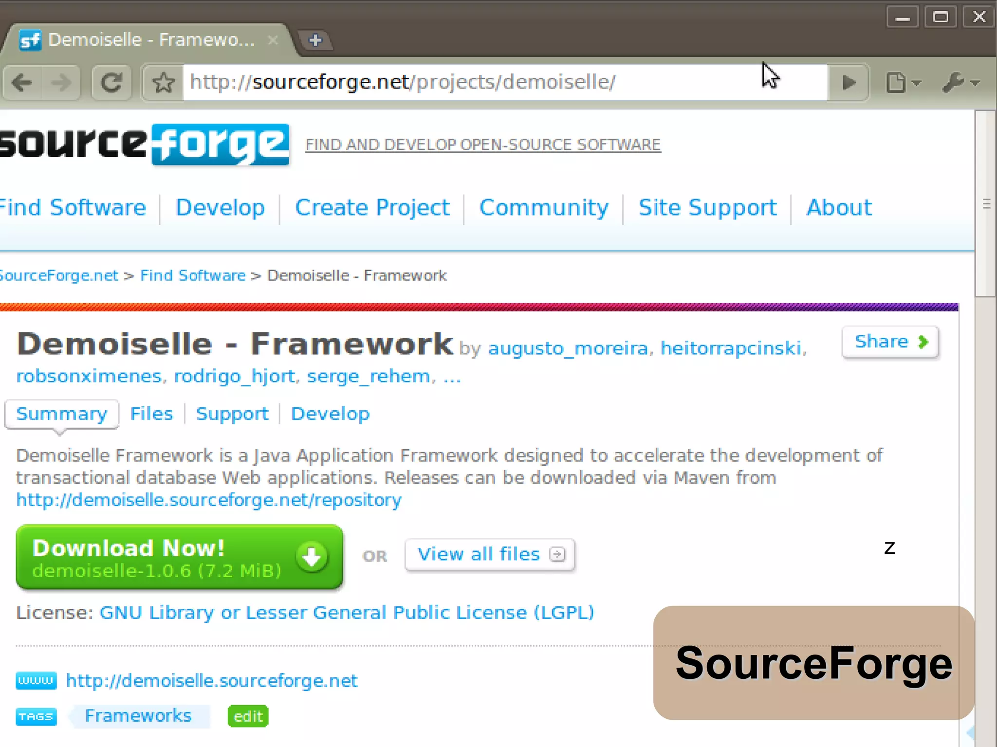 z SourceForge 