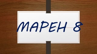 MAPEH 8
 