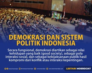 Demokrasi dan Sistem Politik Indonesia 