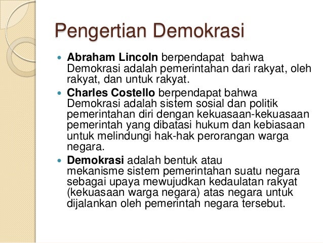 Demokrasi Indonesia