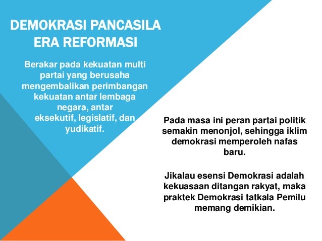 Newest Pertanyaan Tentang Pancasila Era Reformasi, Paling