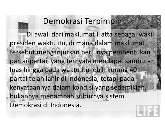 17+ Jelaskan Latar Belakang Lahirnya Demokrasi Terpimpin Di Indonesia