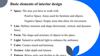 Exploring the Art and Science of Interior Design | PPTX