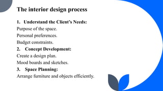 Exploring the Art and Science of Interior Design | PPTX