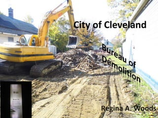 City of Cleveland




      Regina A. Woods
 