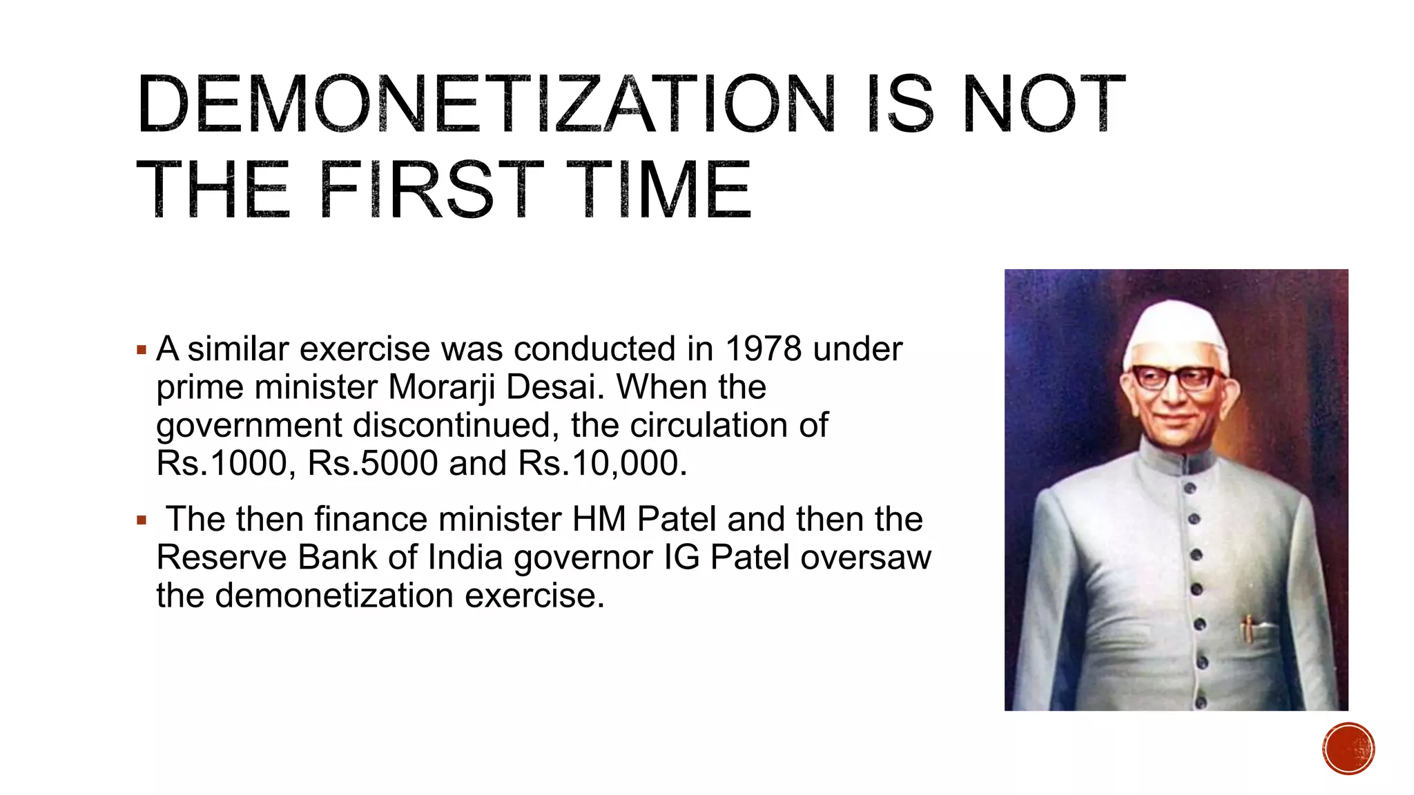 Demonetization in INDIA | PPTX