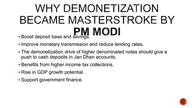 Demonetization in INDIA | PPTX | Currencies | Economy