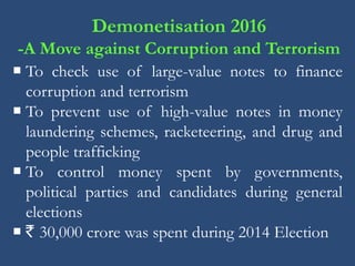 Demonetisation in India : Boon or Bane - Dr.K.Karthikeyan | PDF