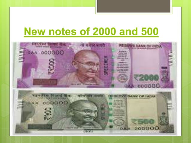 Demonetisation of indian currency | PPT
