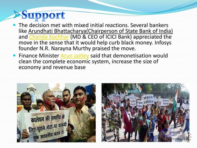Demonetisation project=12 | PPTX