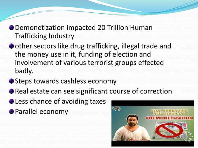 Demonetisation project=12 | PPTX