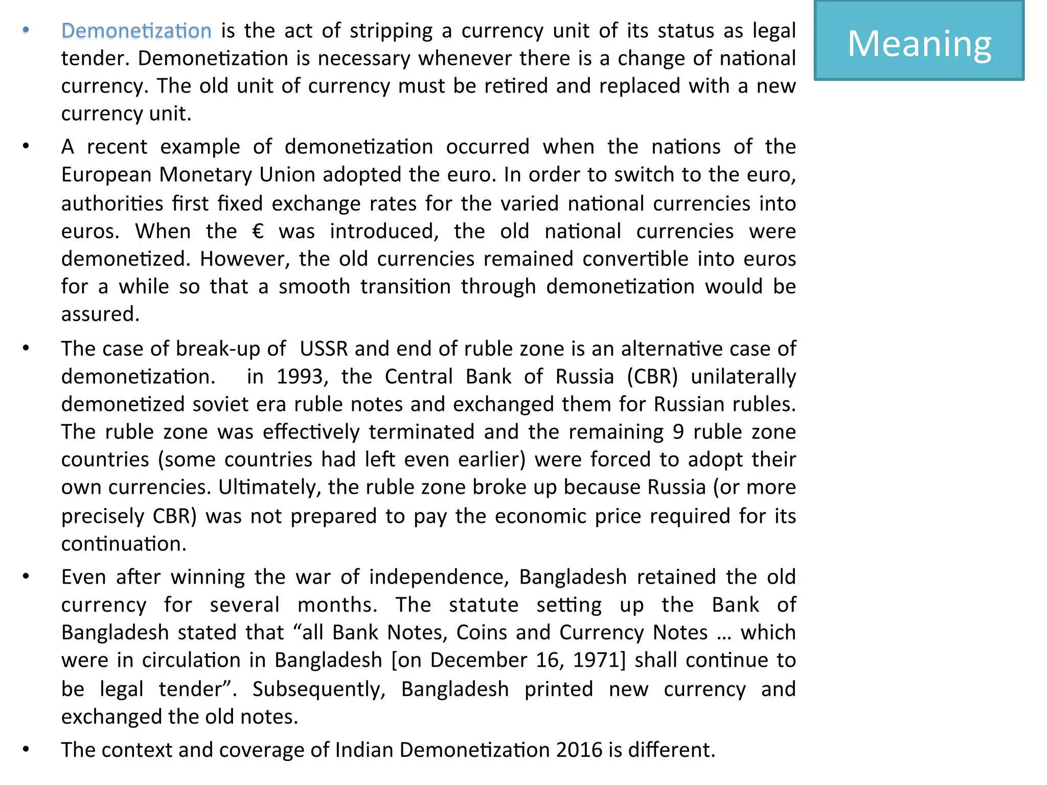 Demonetization | PDF