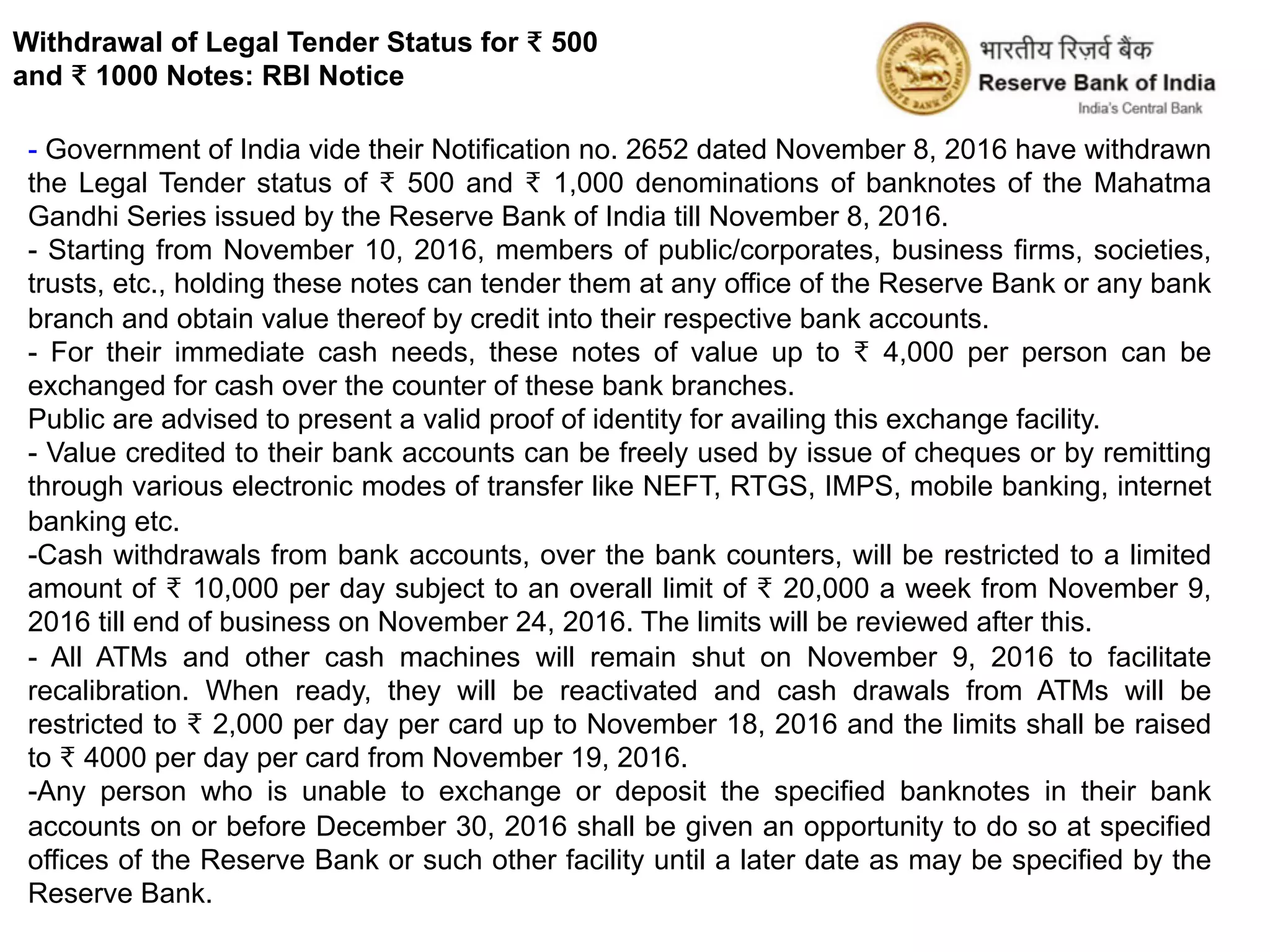 Demonetization | PDF