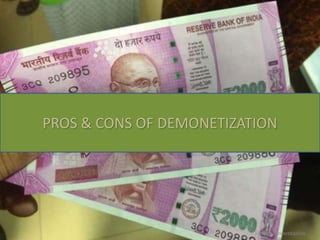 Demonetization | PPTX
