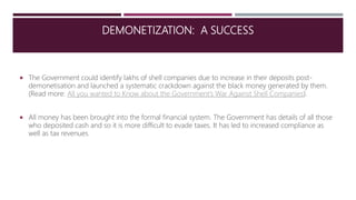 Demonetisation: Success or Failure? | PPSX