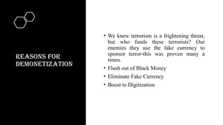 Fake Digitalization Demonetization | PPTX
