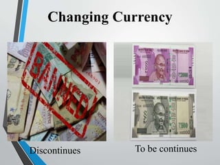Presentation on Demonetization in India | PPTX