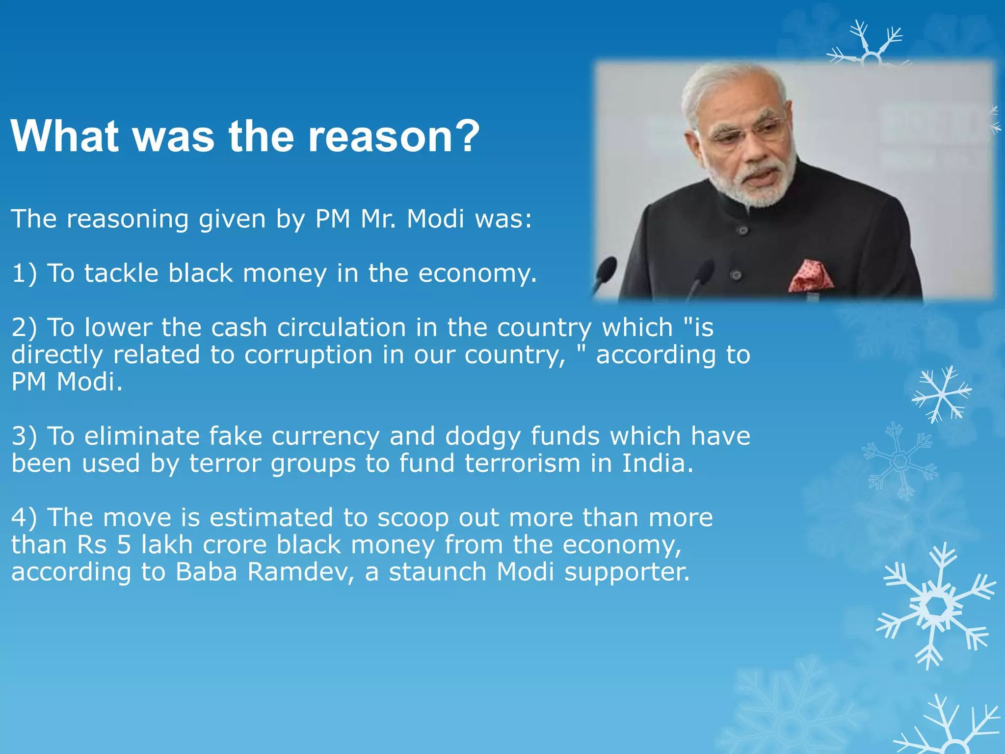 Demonetization and cashless economy(my ppt) | PPTX