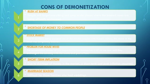 Demonetization pptpptx demonetisation demonetisation | PPTX